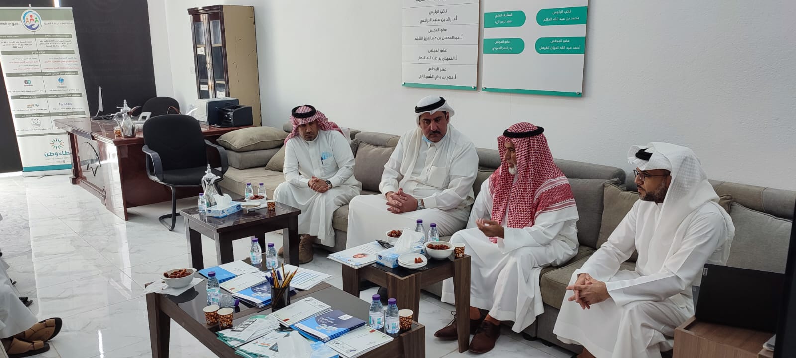 اللقاء الاول لمجلس ادارة الجمعية و المجلس الاستشاري بالجمعية
