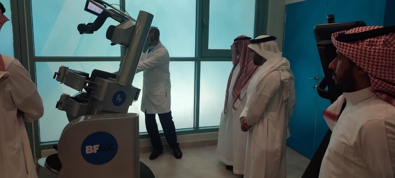 زيارة مركز جامعة المجمعة الدولي لتقنيات التأهيل والاطراف الاصطناعية
